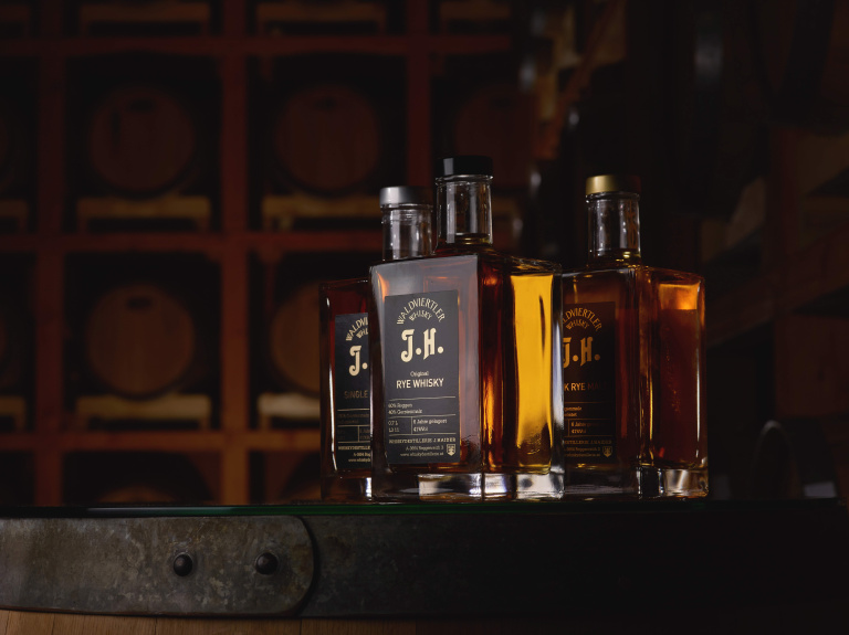 5 Sorten Waldviertler Whisky