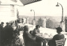 Südbahnhotel Semmering, Morgenkaffee auf der Terrasse um 1938